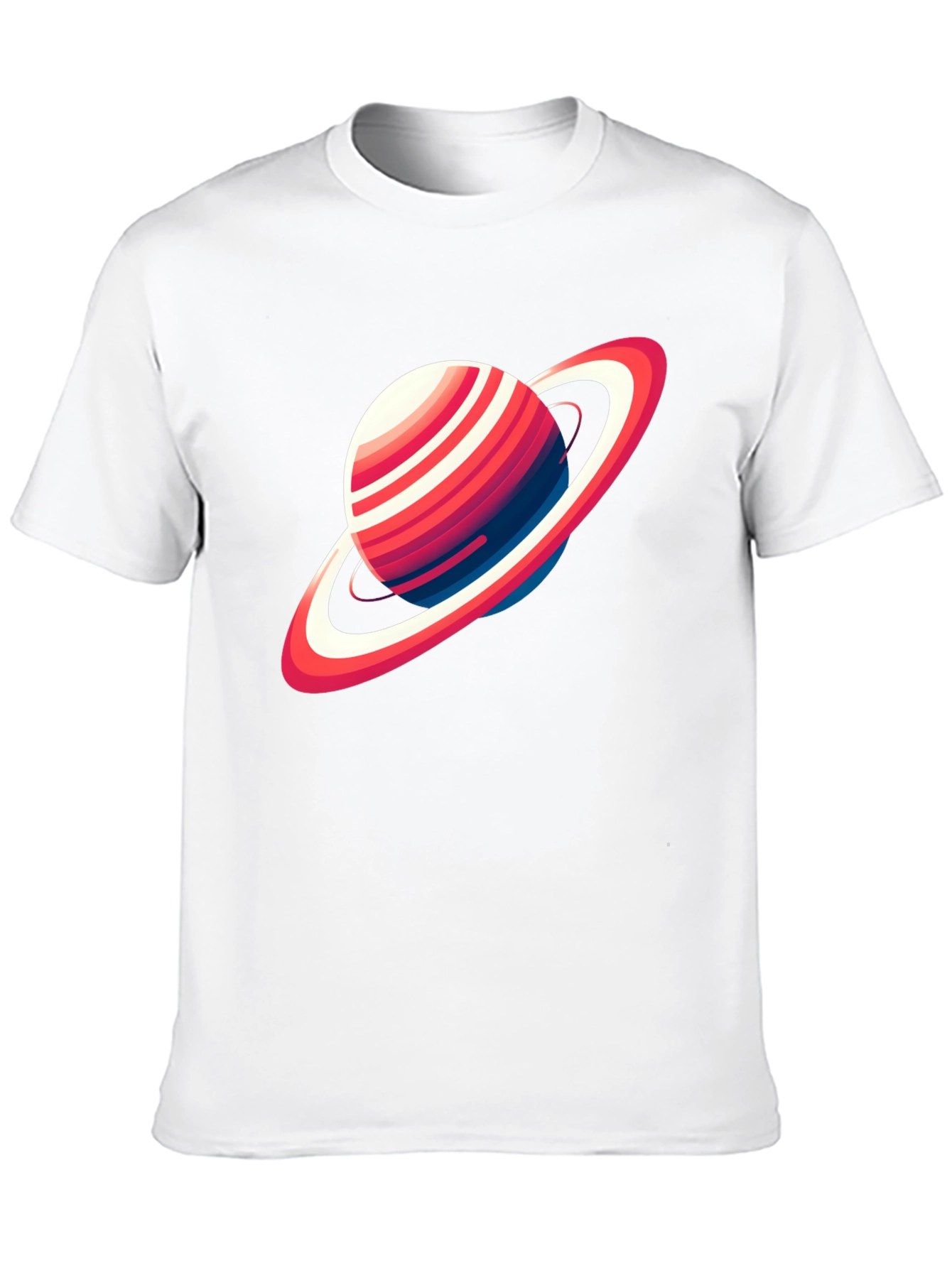 Saturn Graphic T-Shirt - Space Style Tee