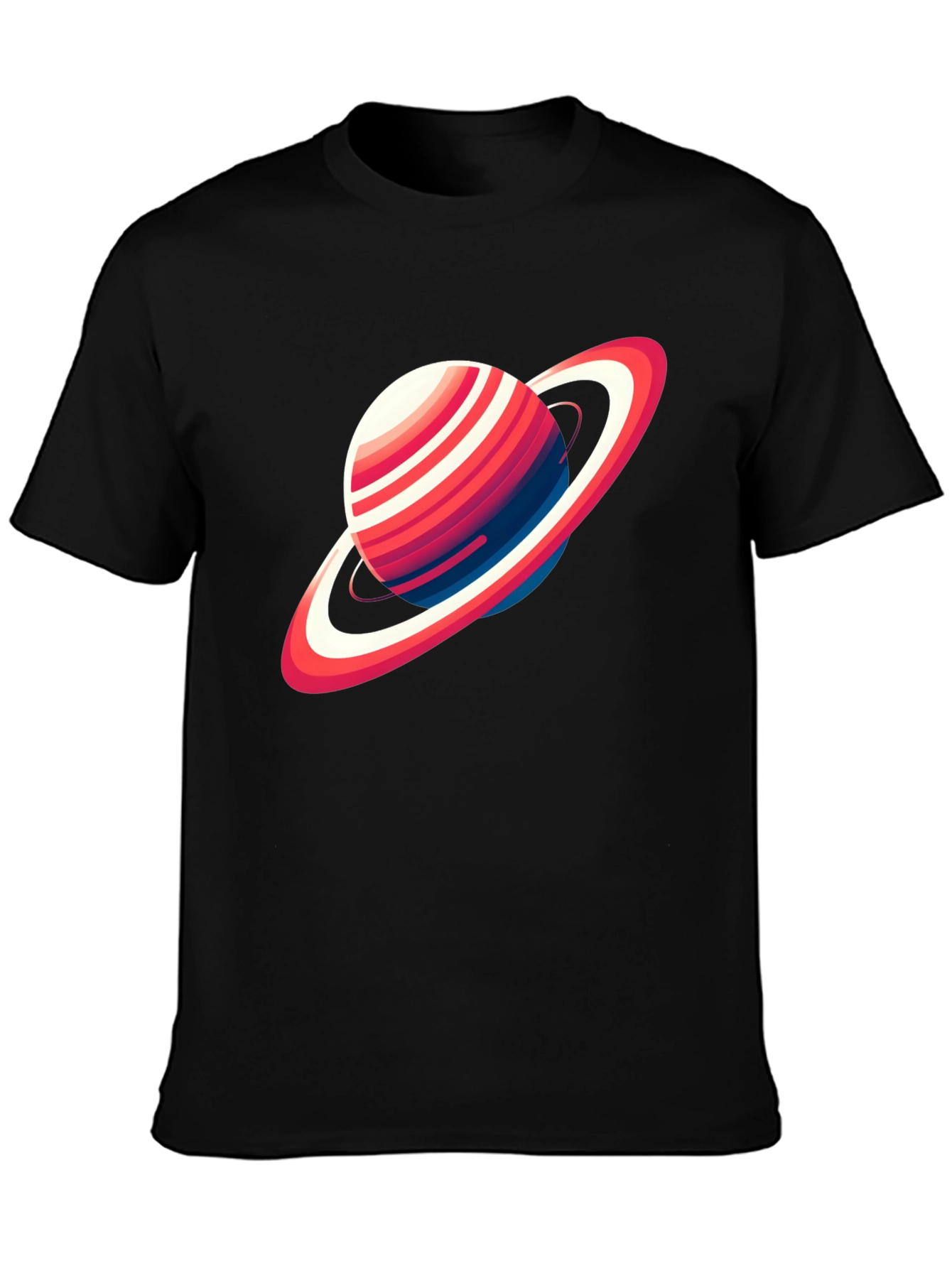 Saturn Graphic T-Shirt - Space Style Tee