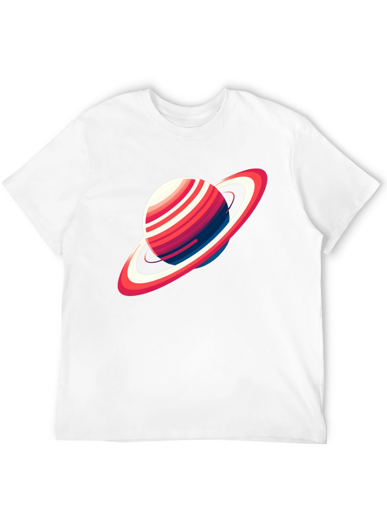 Saturn Graphic T-Shirt - Space Style Tee