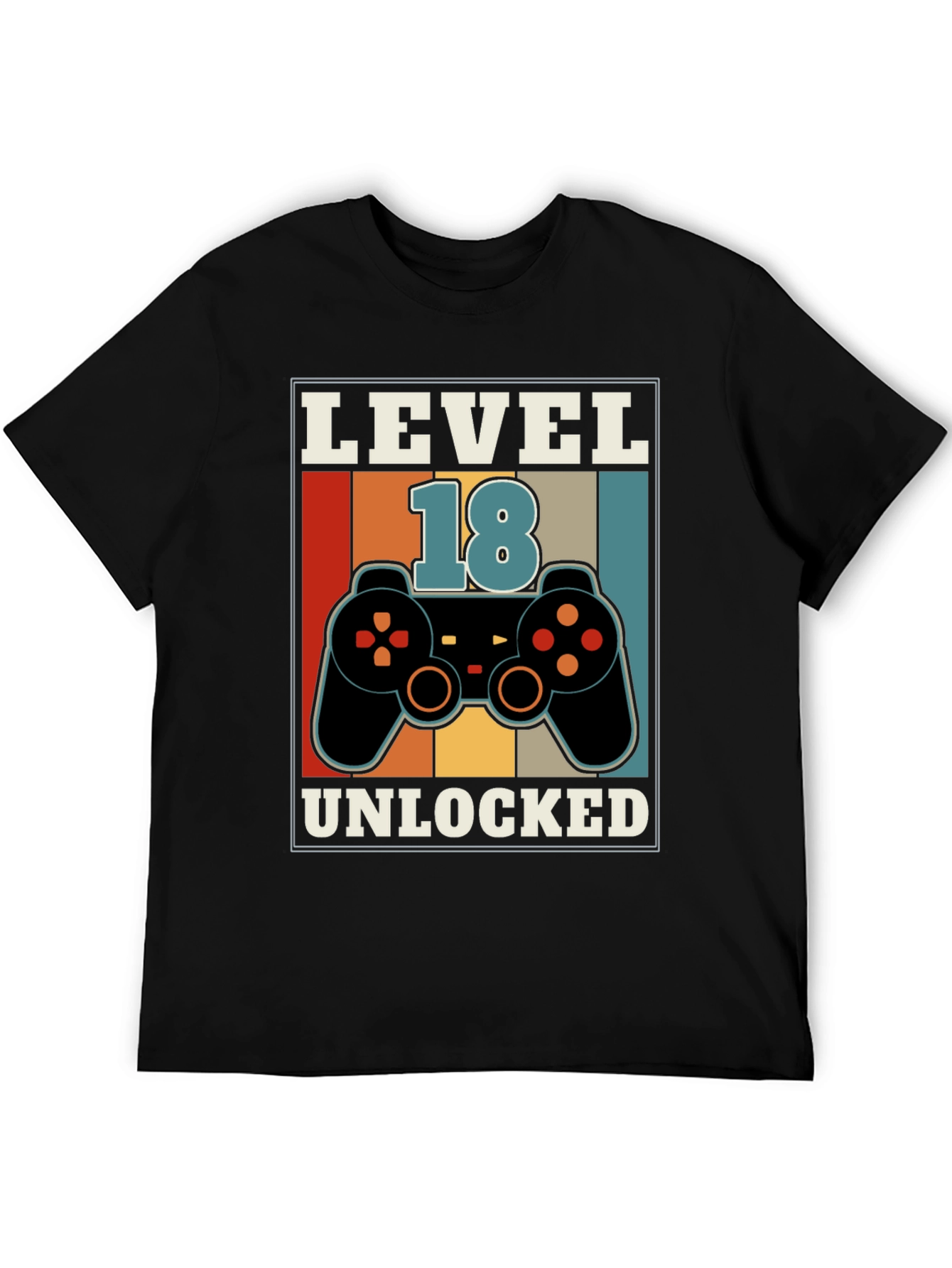 Level 18 Unlocked Gamer T-Shirt