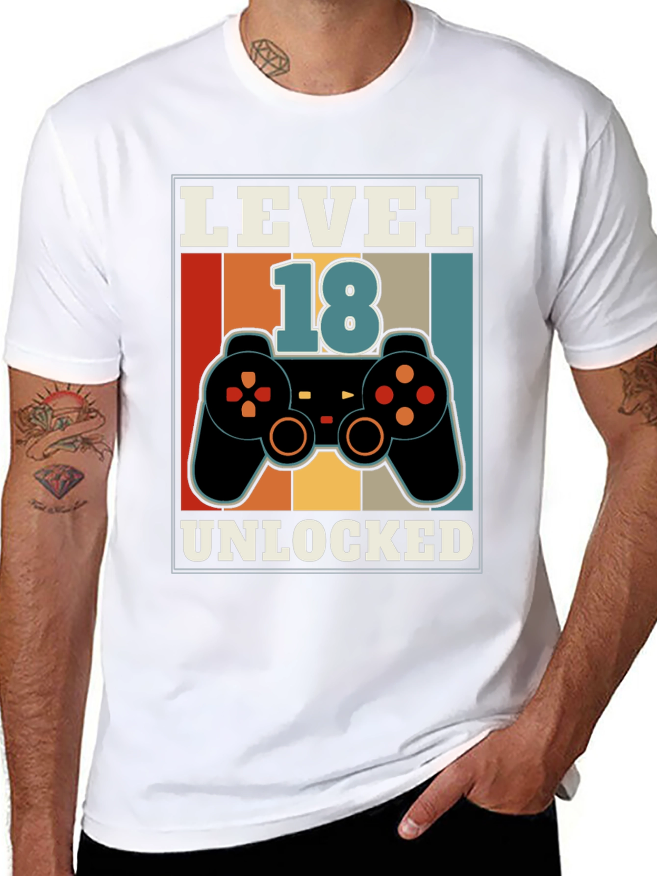 Level 18 Unlocked Gamer T-Shirt