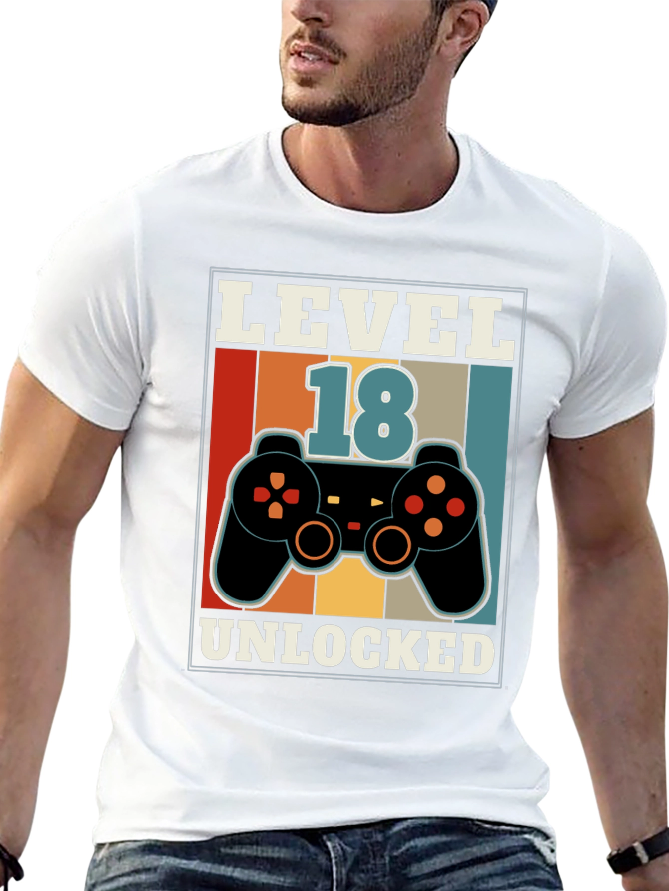 Level 18 Unlocked Gamer T-Shirt