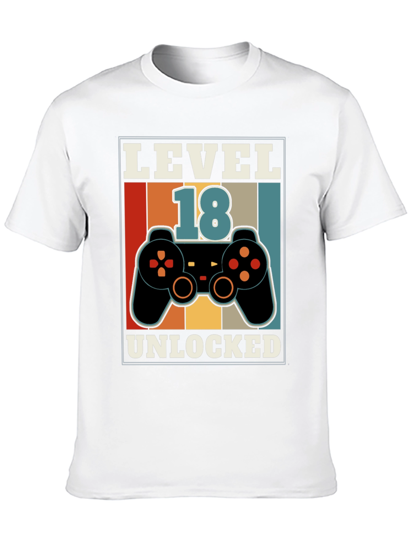 Level 18 Unlocked Gamer T-Shirt