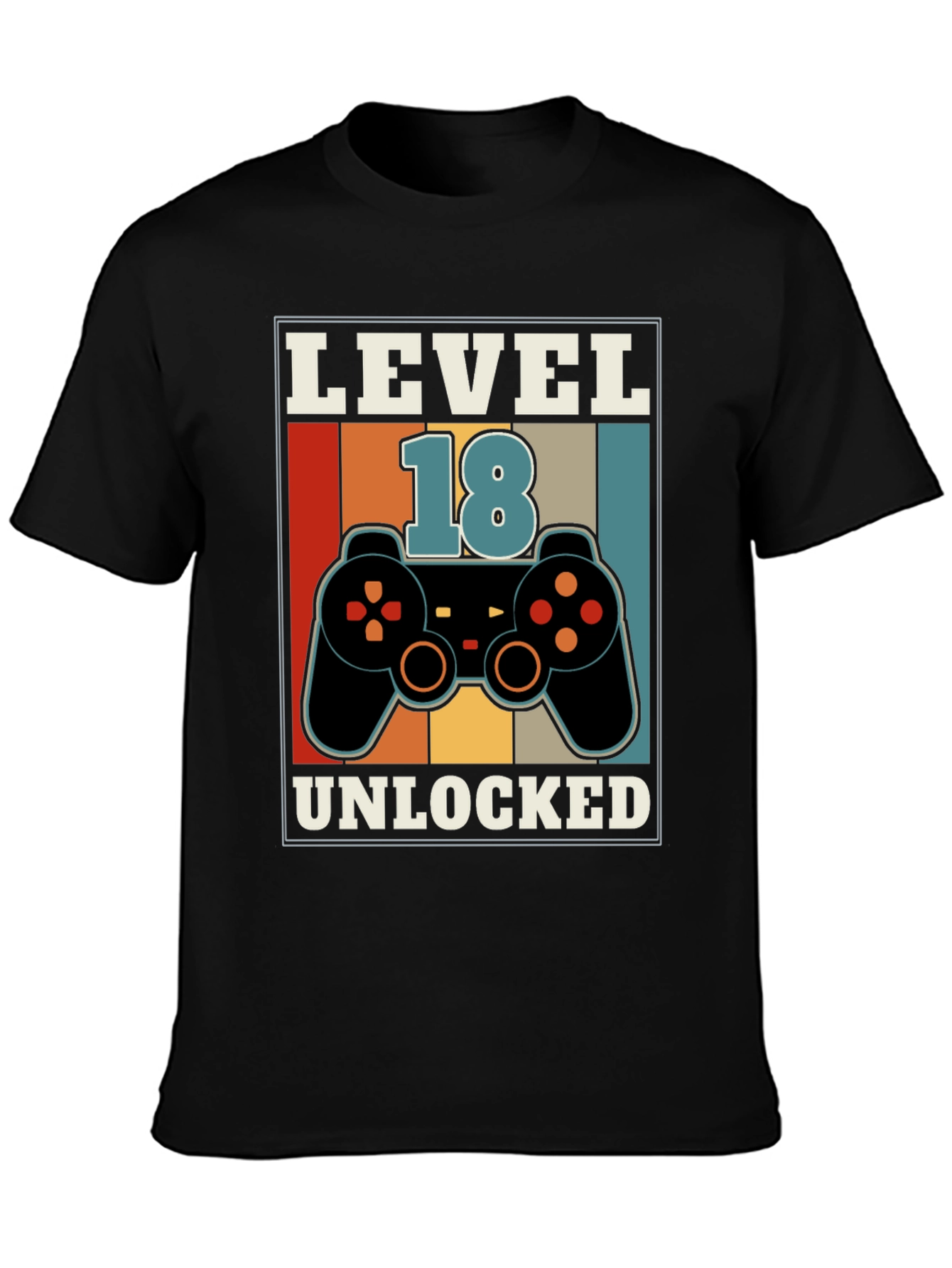 Level 18 Unlocked Gamer T-Shirt