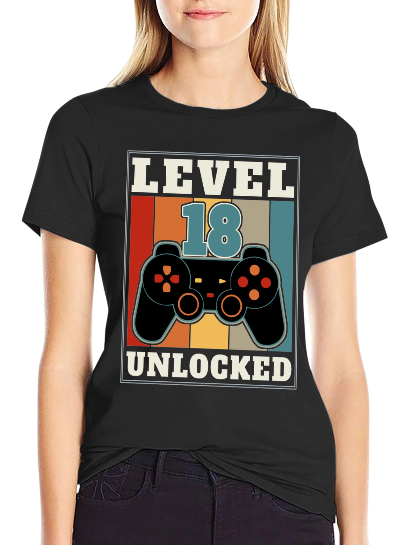 Level 18 Unlocked Gamer T-Shirt