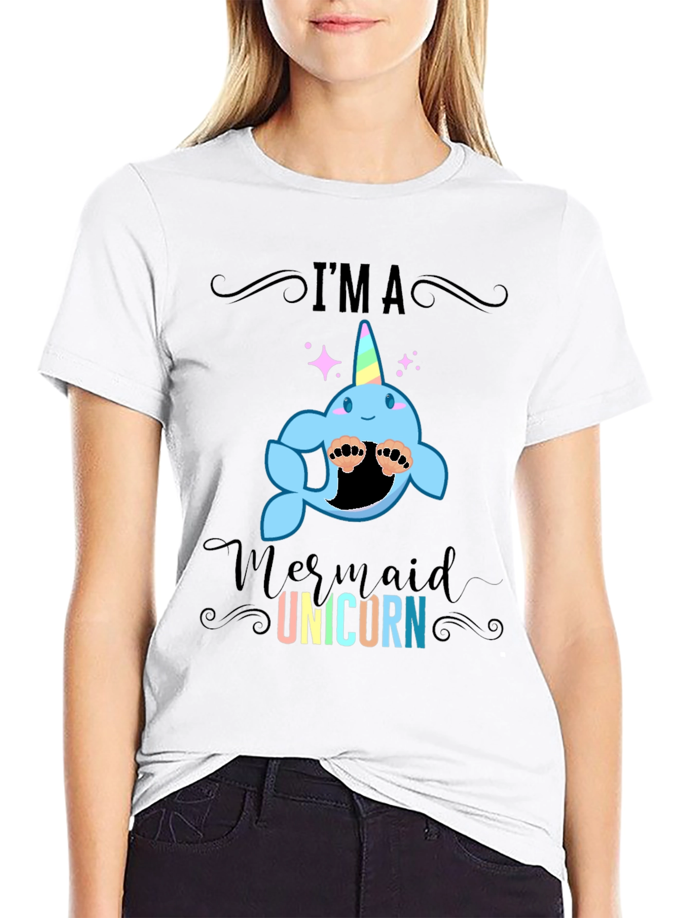 Im A Mermaid Unicorn T-Shirt