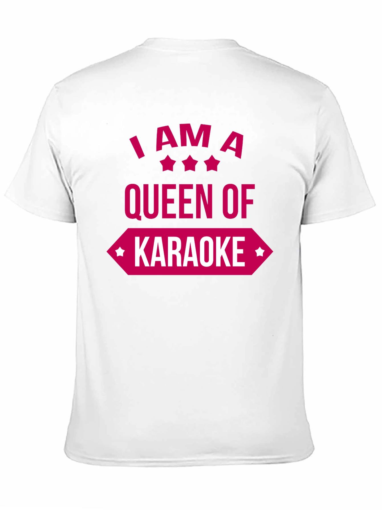 Queen of Karaoke Graphic Tee - Fun & Stylish!