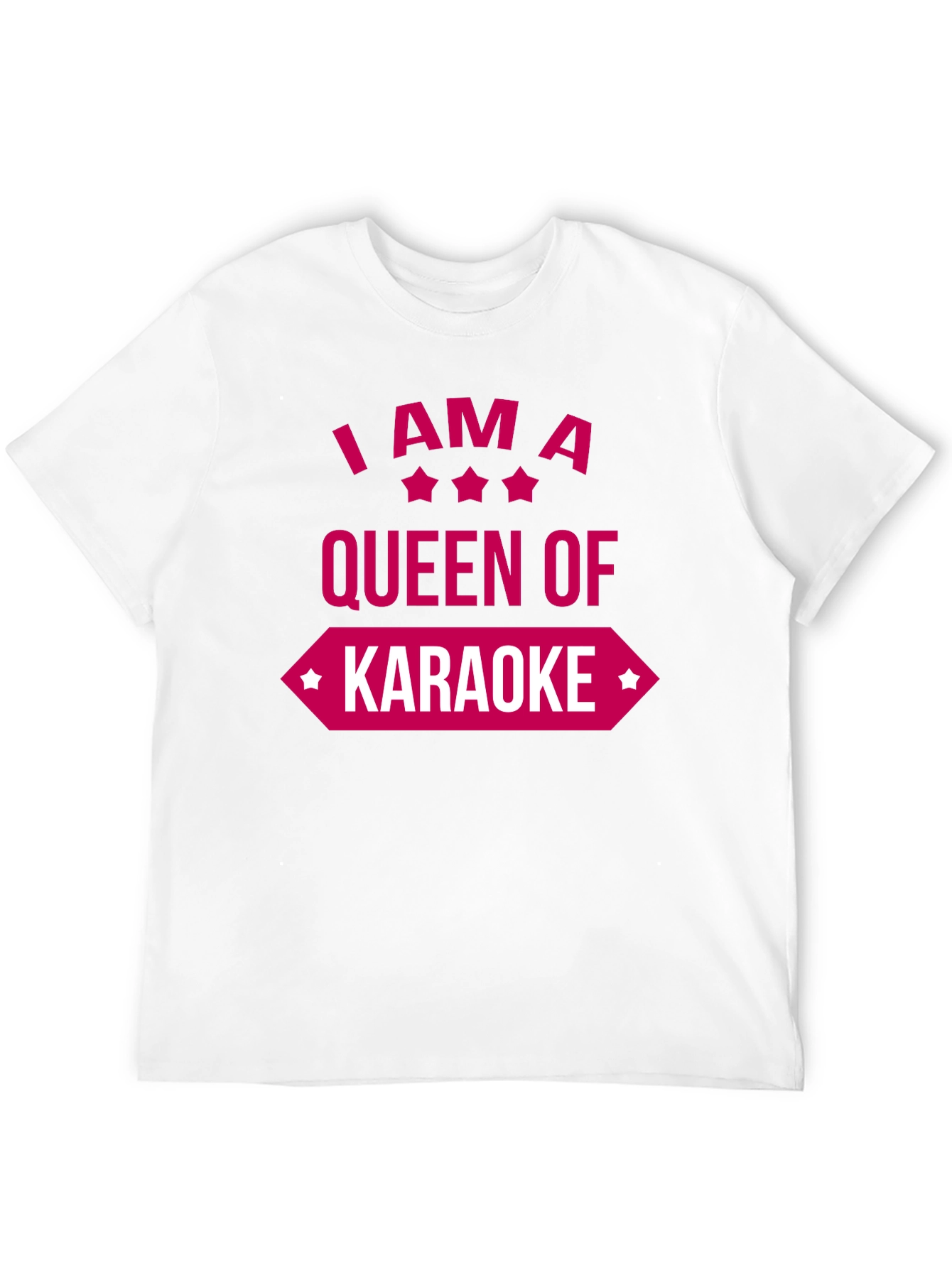 Queen of Karaoke Graphic Tee - Fun & Stylish!