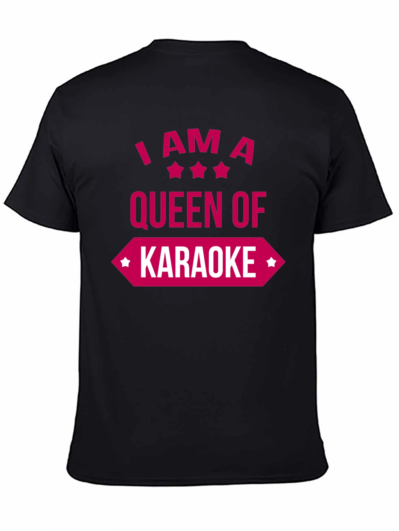 Queen of Karaoke Graphic Tee - Fun & Stylish!
