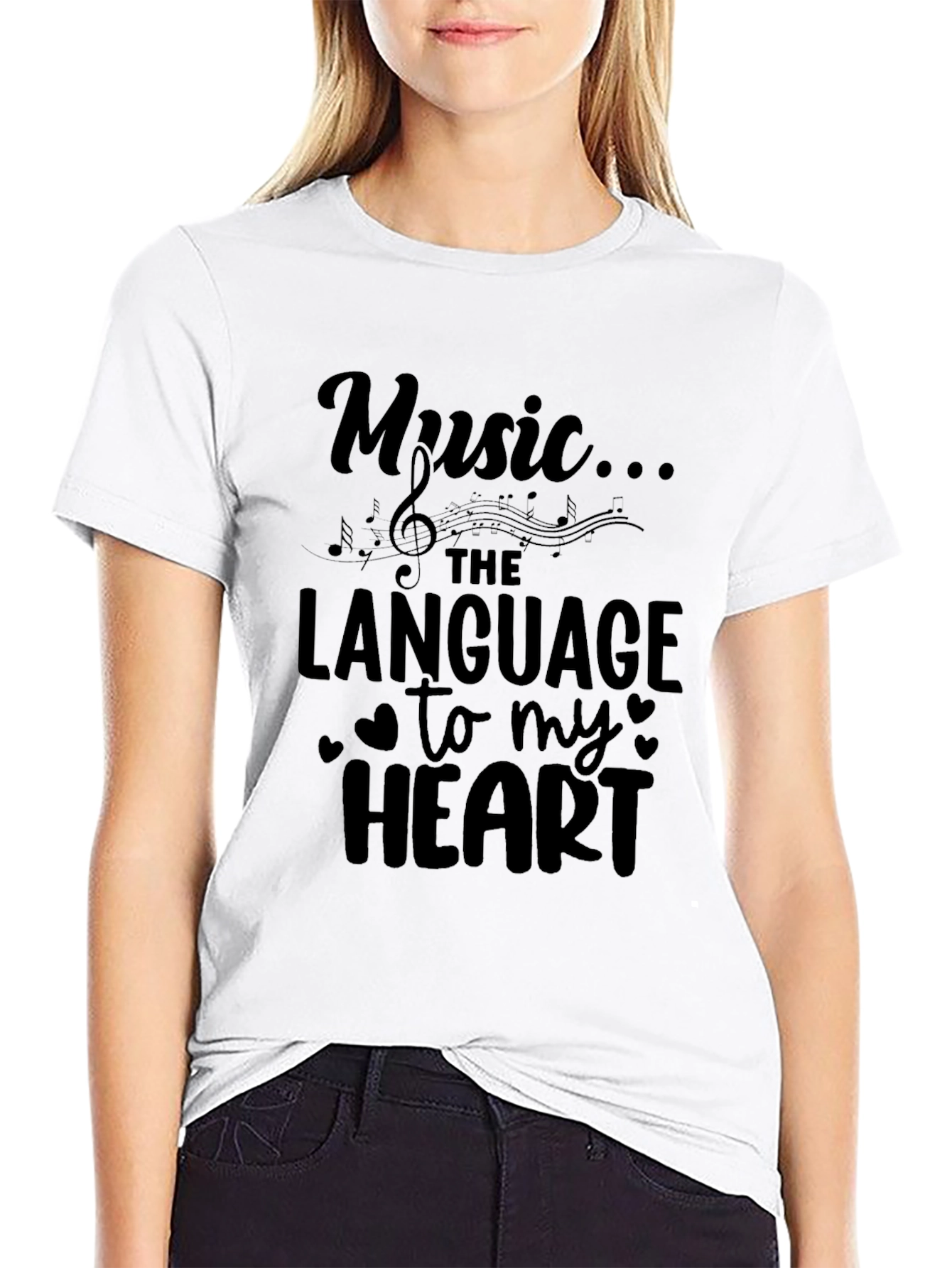 Music is the Language of My Heart T-Shirt