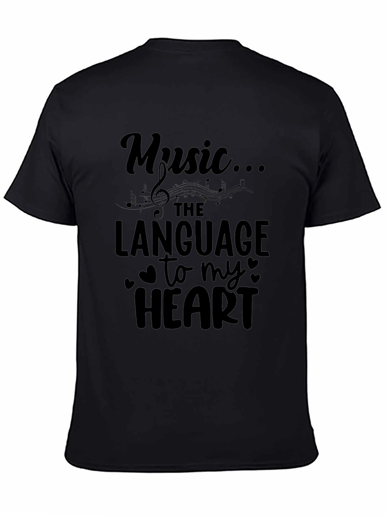 Music is the Language of My Heart T-Shirt