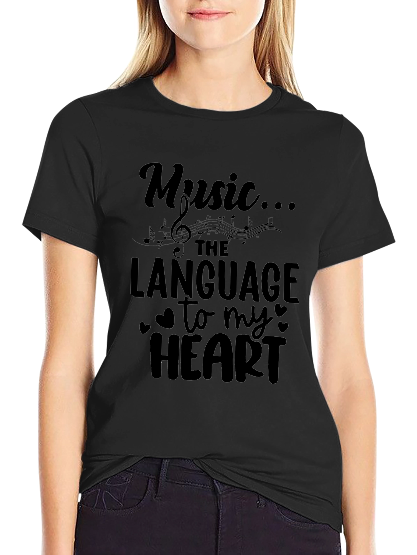 Music is the Language of My Heart T-Shirt