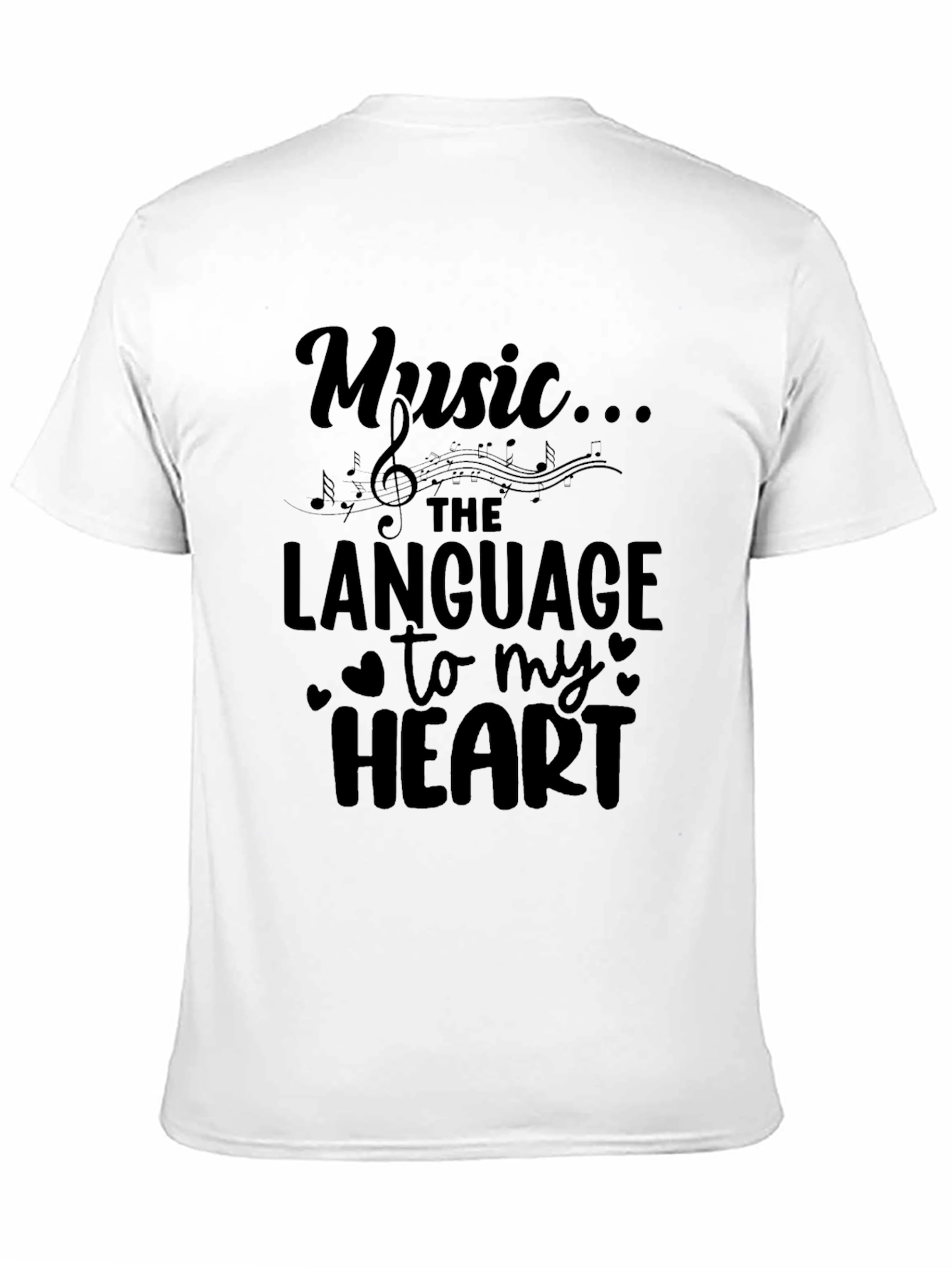 Music is the Language of My Heart T-Shirt