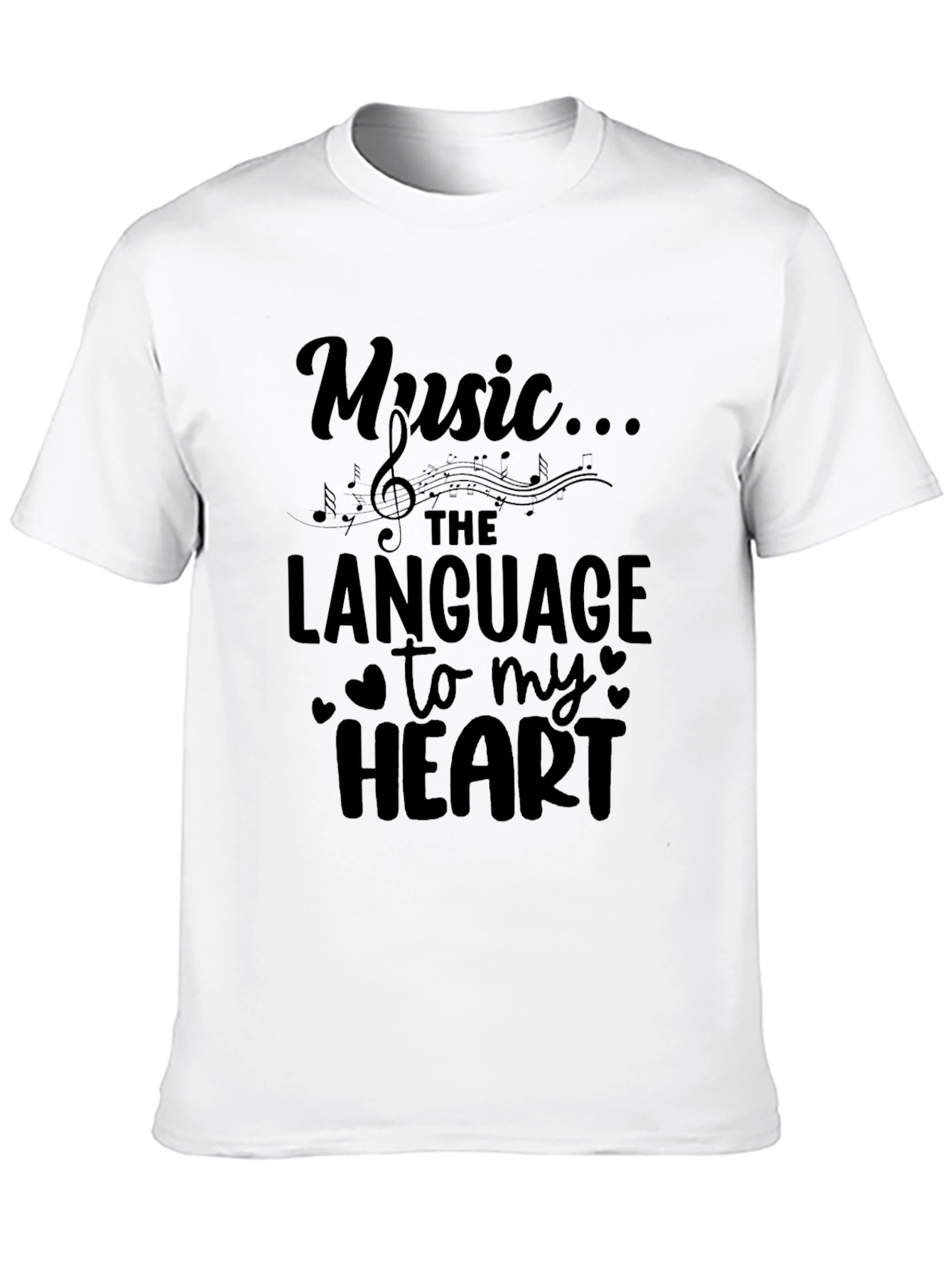 Music is the Language of My Heart T-Shirt
