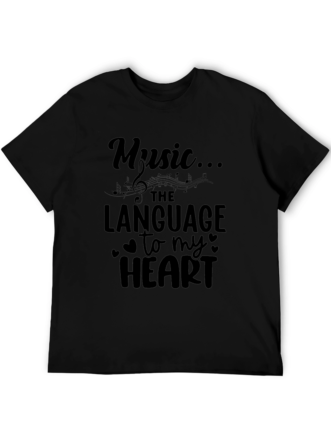 Music is the Language of My Heart T-Shirt