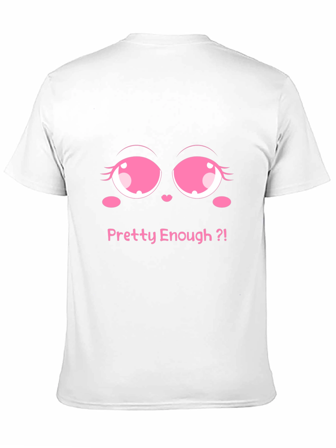 Pretty Enough Graphic Tee - Black Unisex T-Shirt