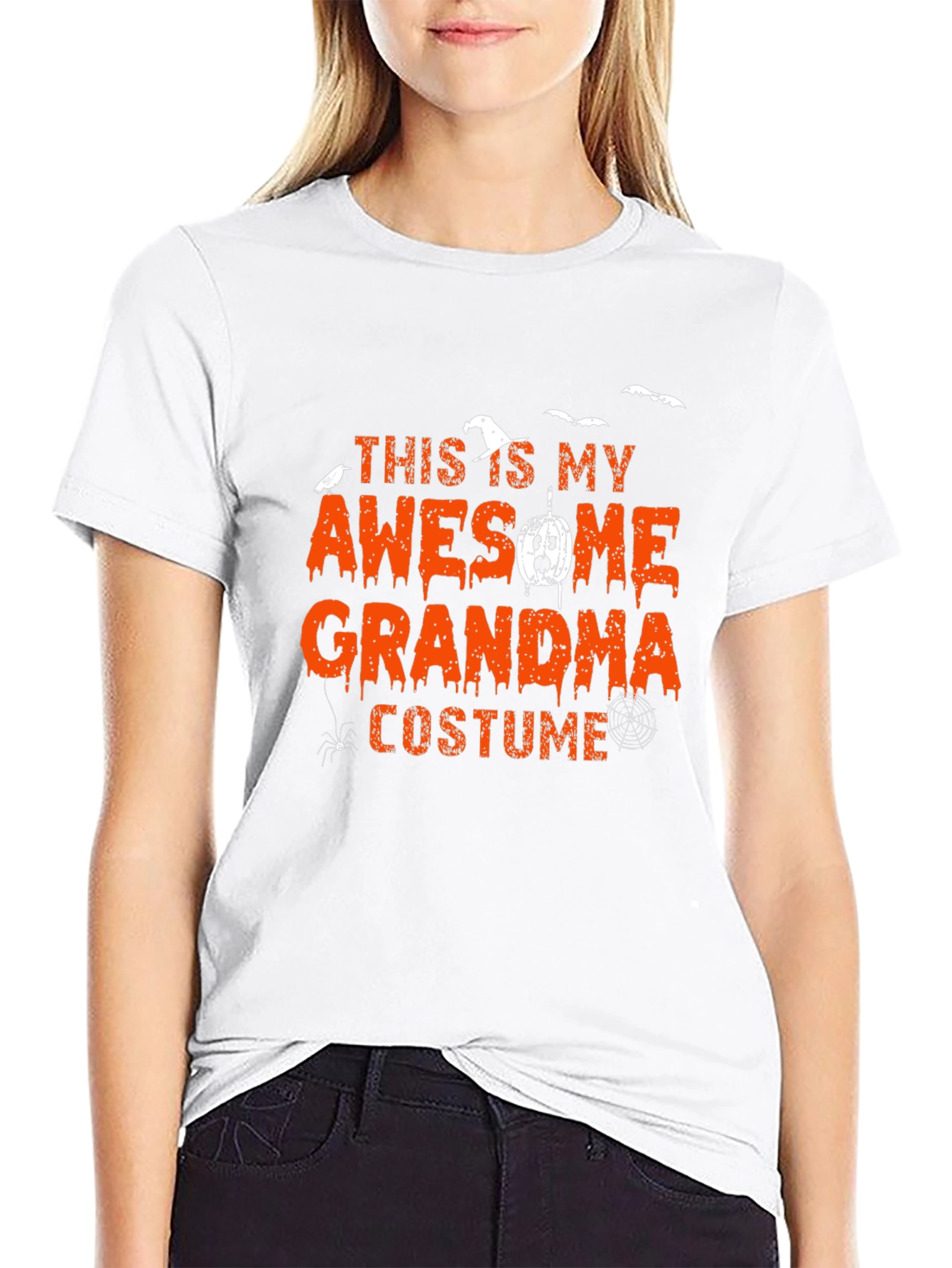 Awesome Grandma Halloween Costume T-Shirt