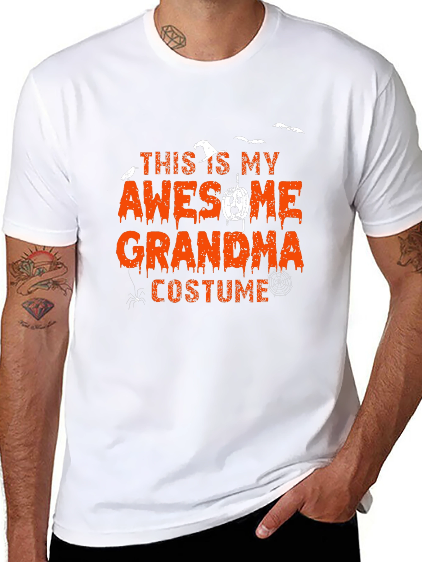 Awesome Grandma Halloween Costume T-Shirt