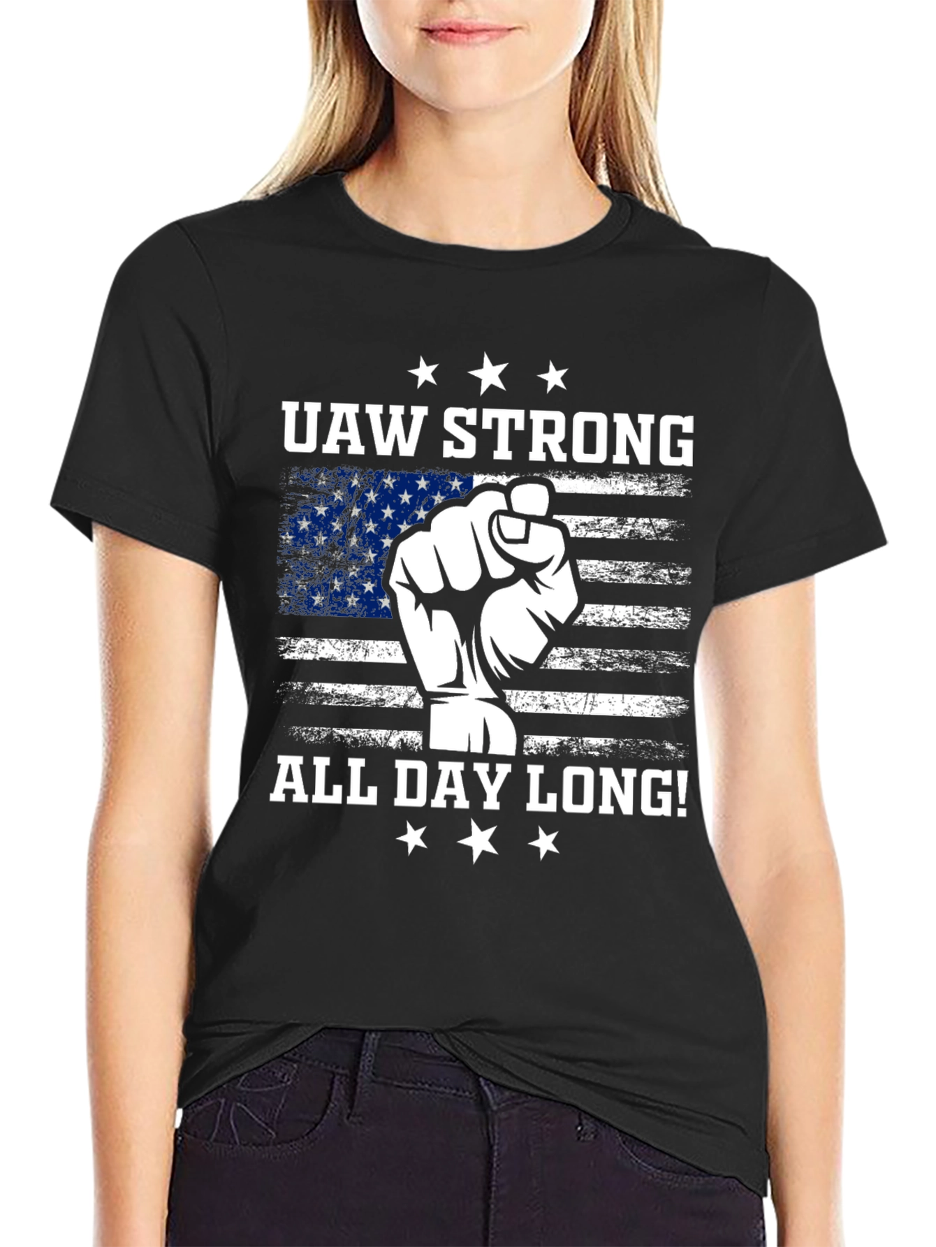 UAW Strong All Day Long T-Shirt
