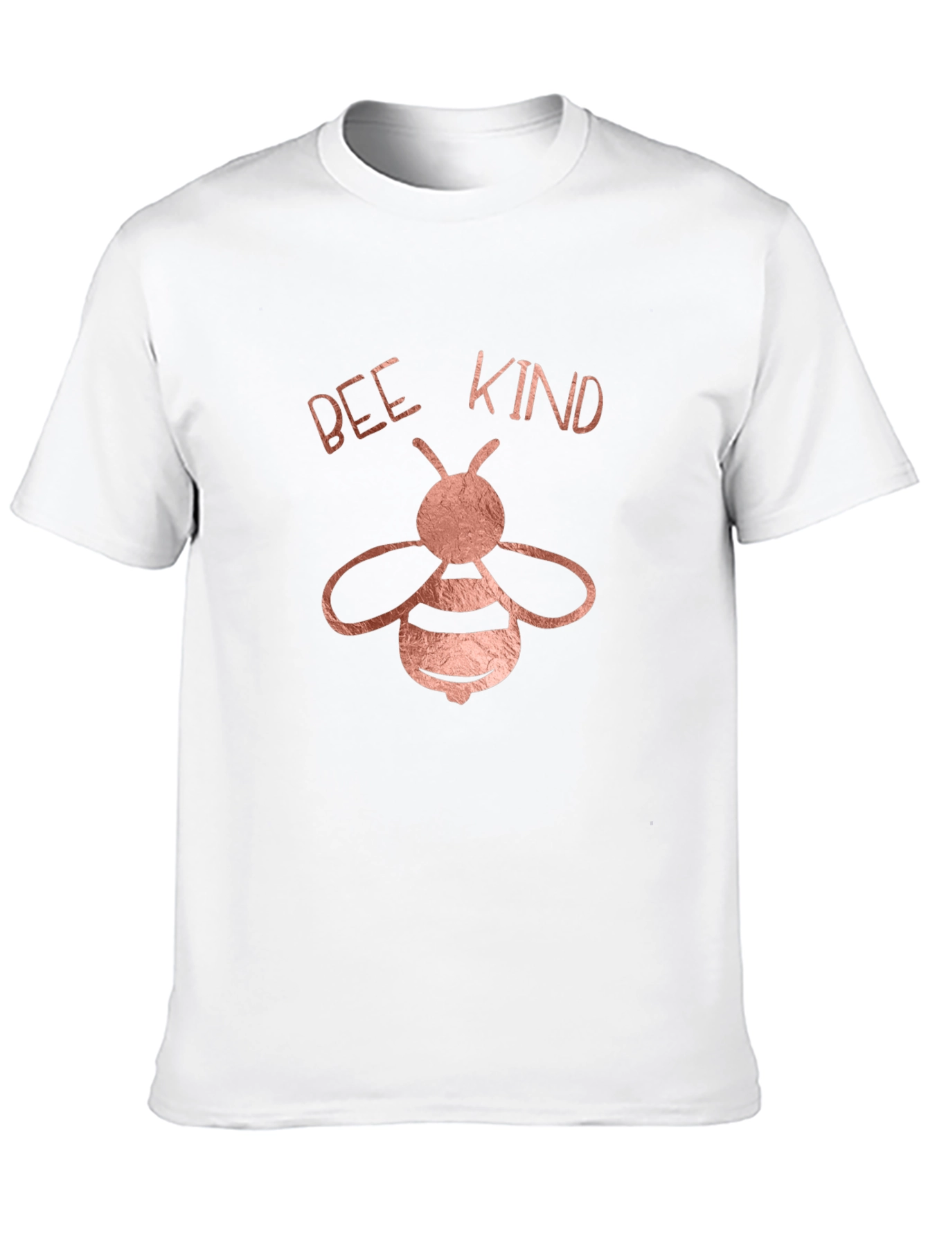 Bee Kind Graphic Tee - Black Crew Neck Shirt