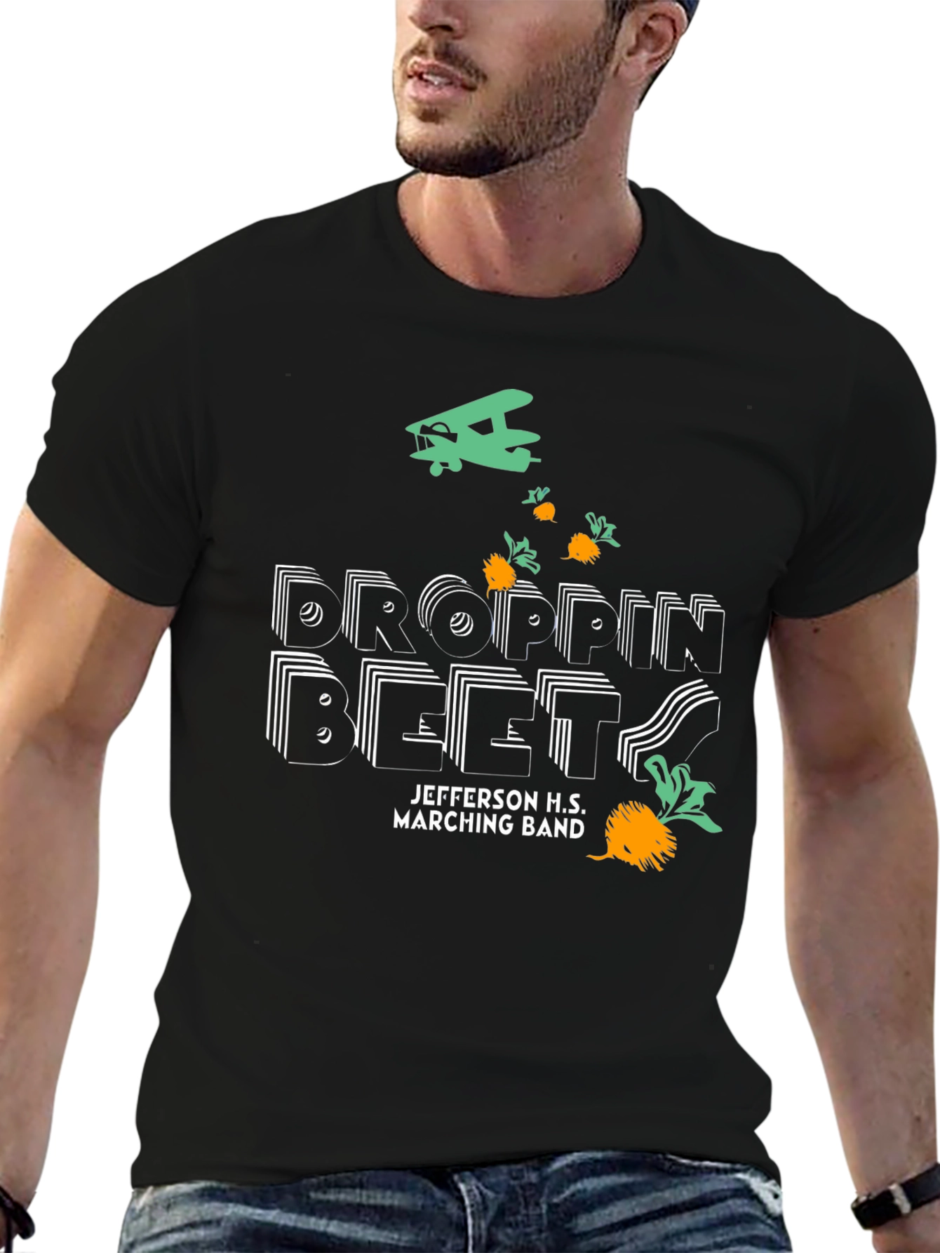 Droppin Beets T-Shirt - Jefferson H.S. Marching Band Tee
