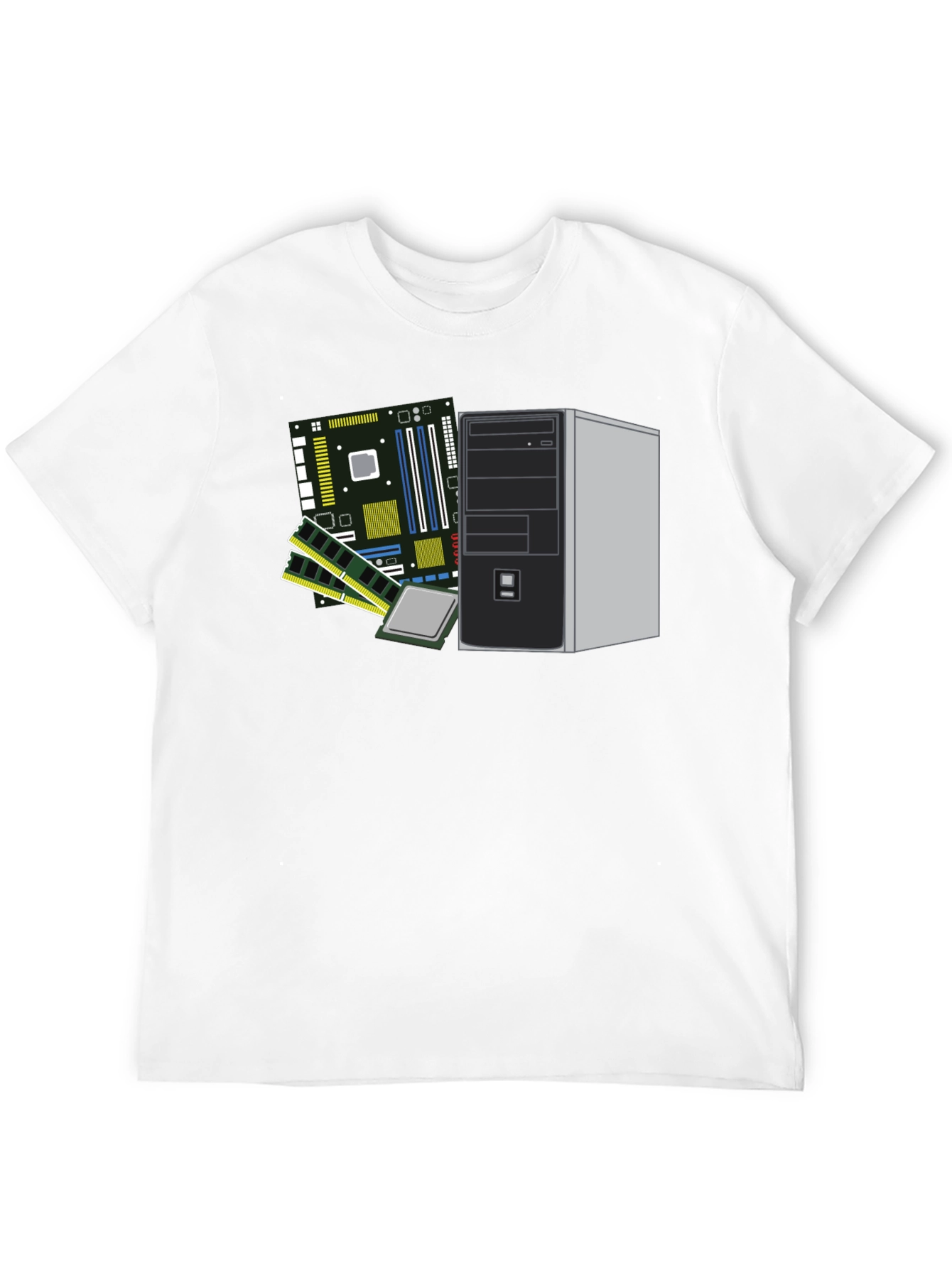 Tech Enthusiasts PC Build T-Shirt