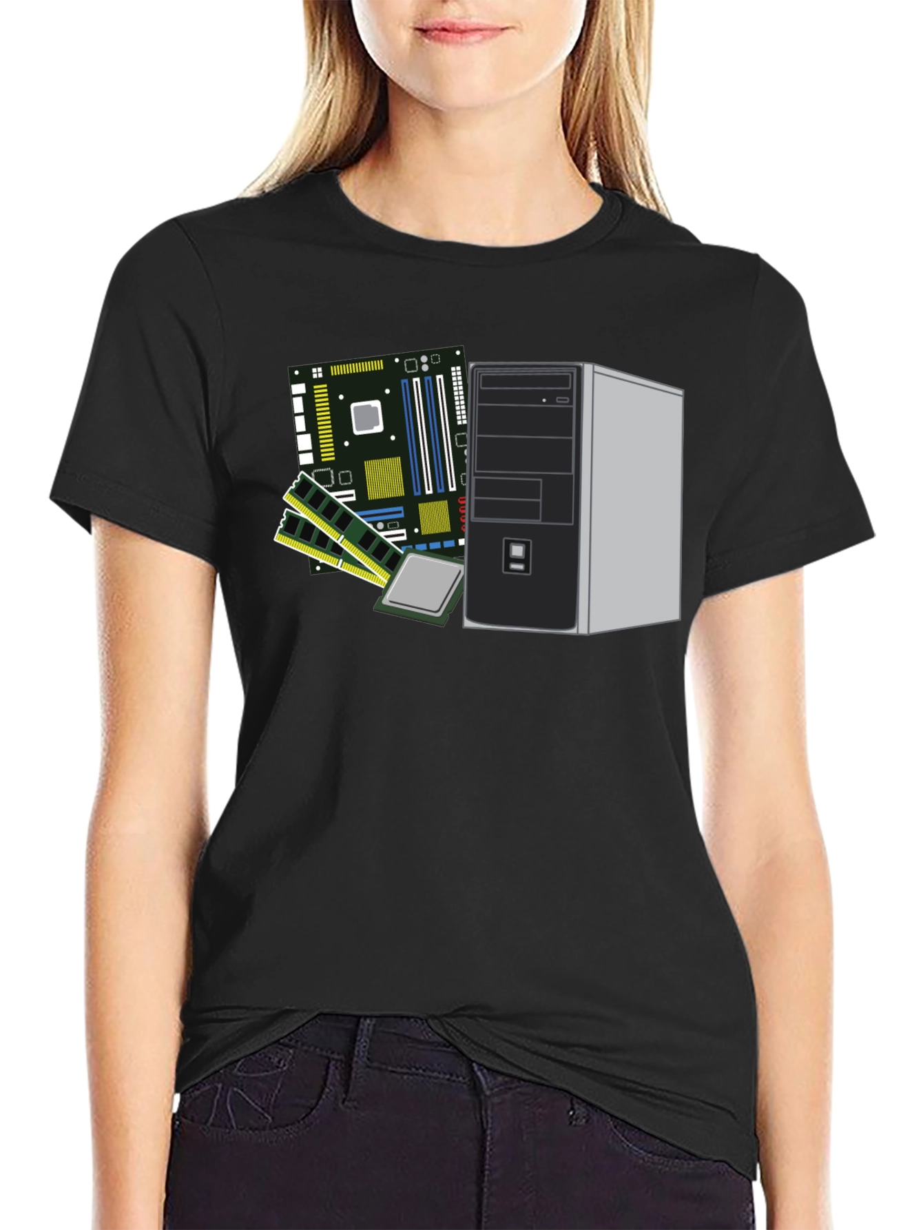 Tech Enthusiasts PC Build T-Shirt