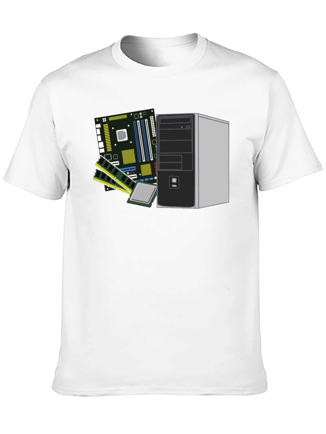 Tech Enthusiasts PC Build T-Shirt