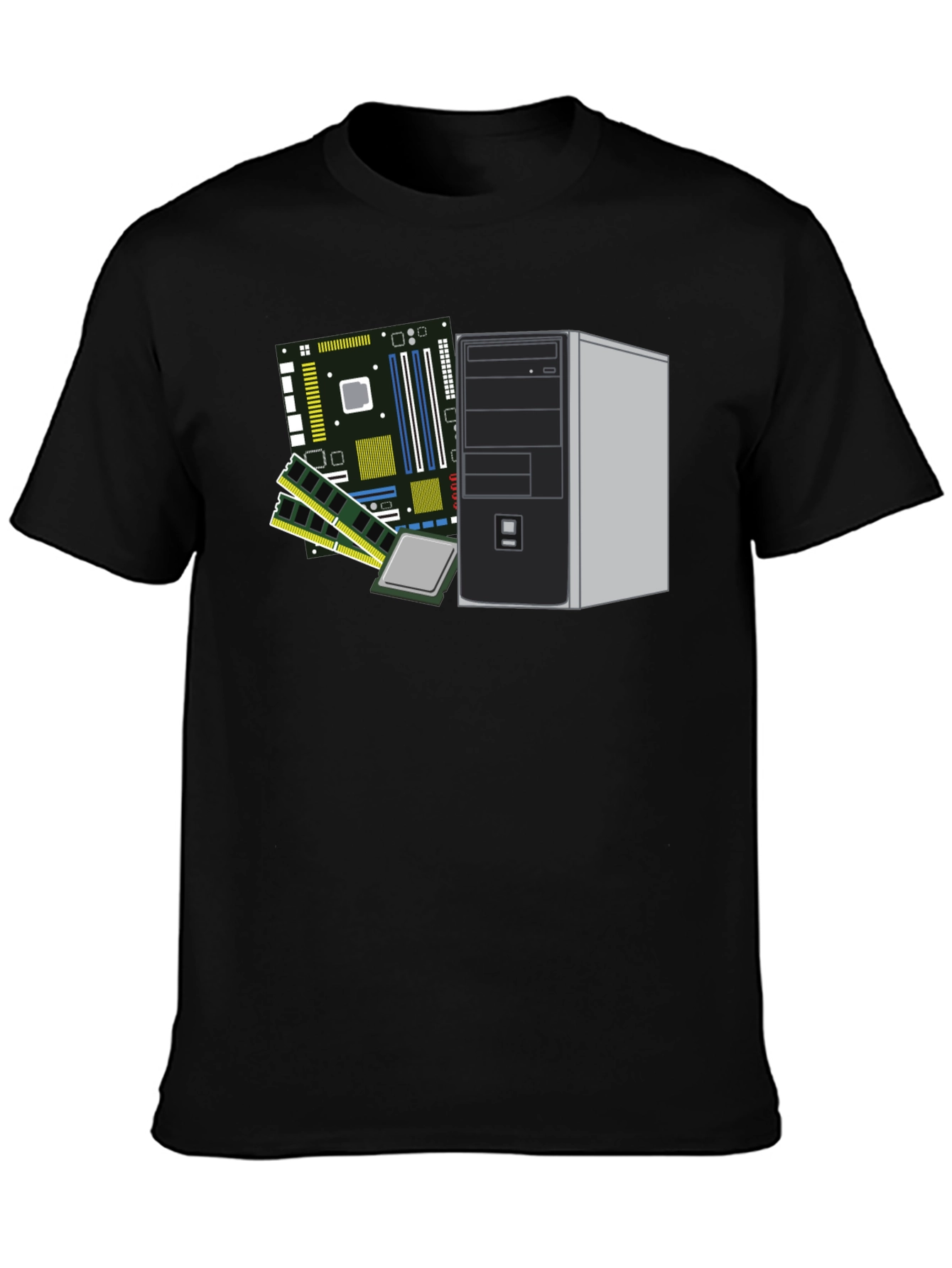 Tech Enthusiasts PC Build T-Shirt