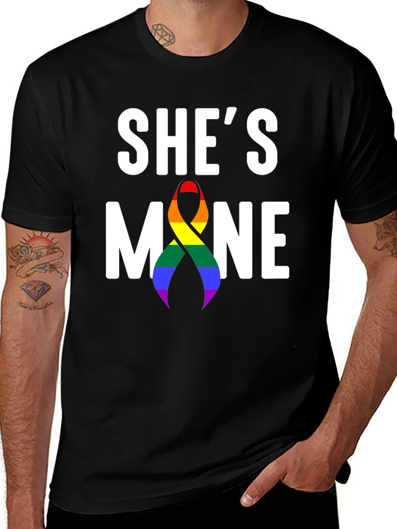 Shes Mine LGBT Pride T-Shirt