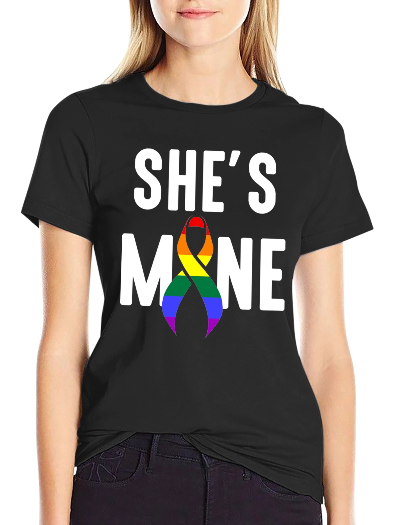 Shes Mine LGBT Pride T-Shirt