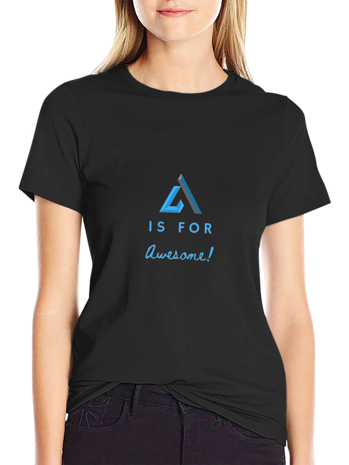 Awesome A T-Shirt - Modern Design