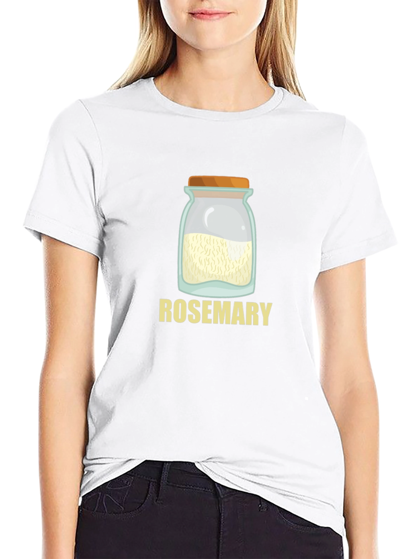 Rosemary Jar T-Shirt - Herb Lovers Tee
