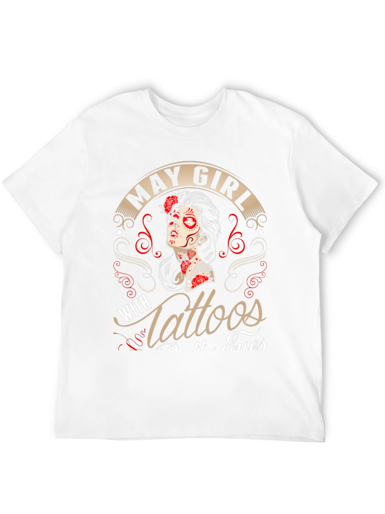 May Girl With Tattoos T-Shirt