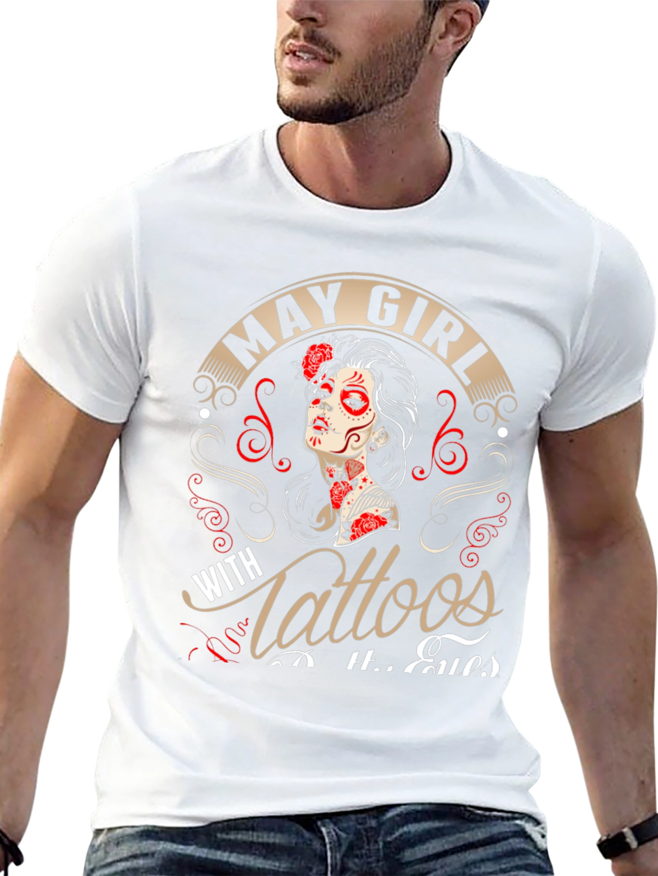 May Girl With Tattoos T-Shirt