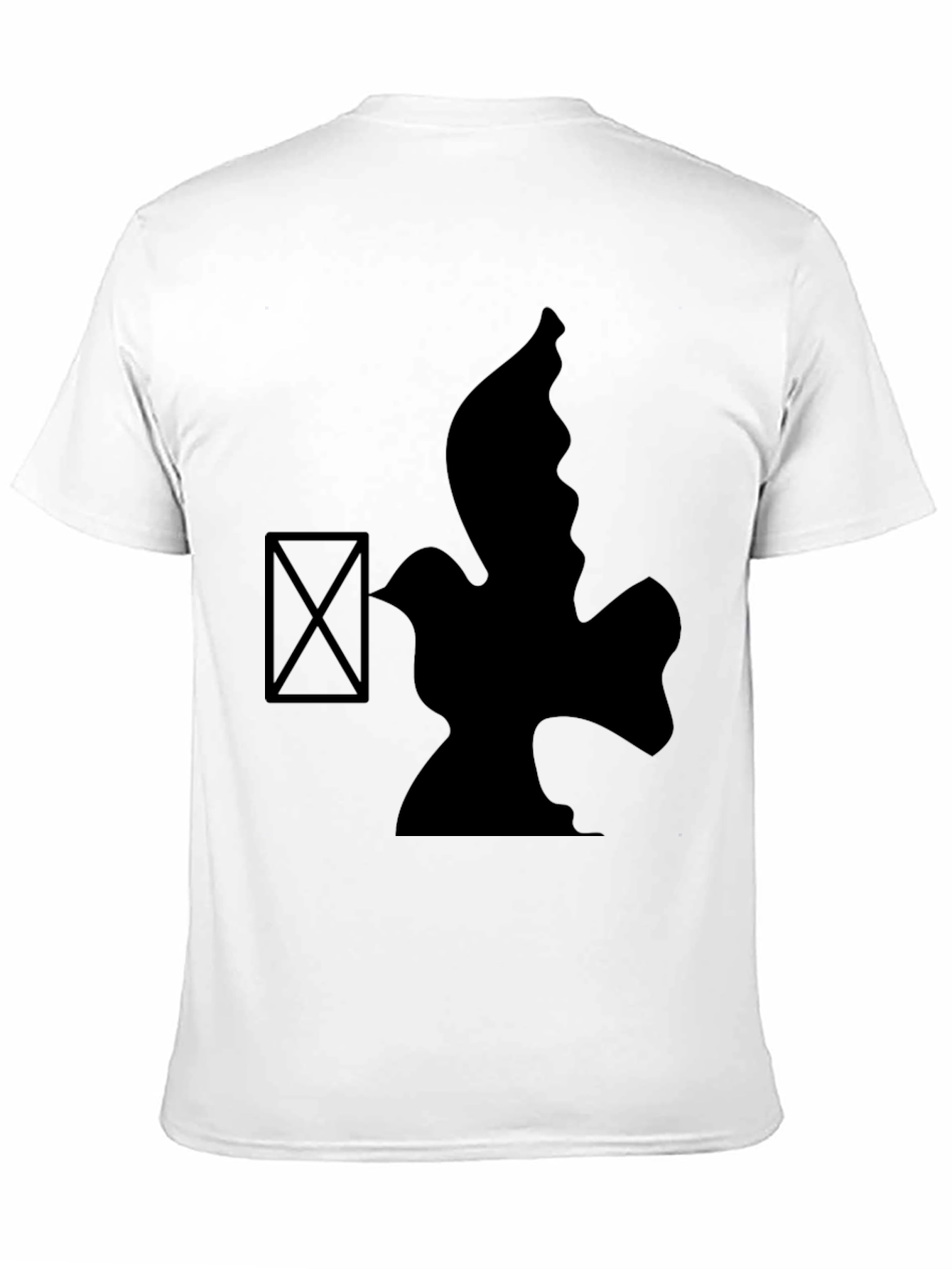 Black Dove Graphic Tee - Stylish Comfort