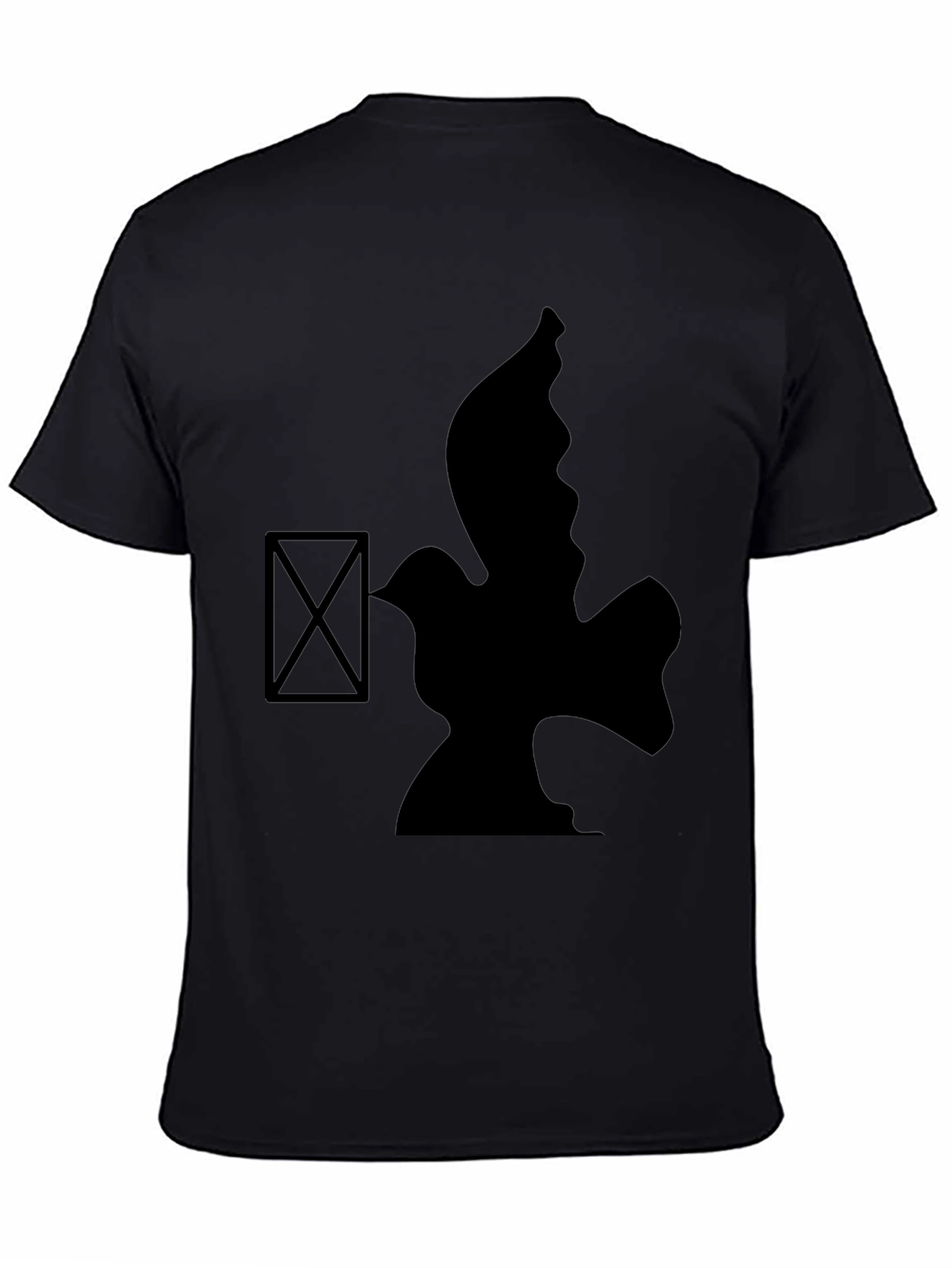Black Dove Graphic Tee - Stylish Comfort