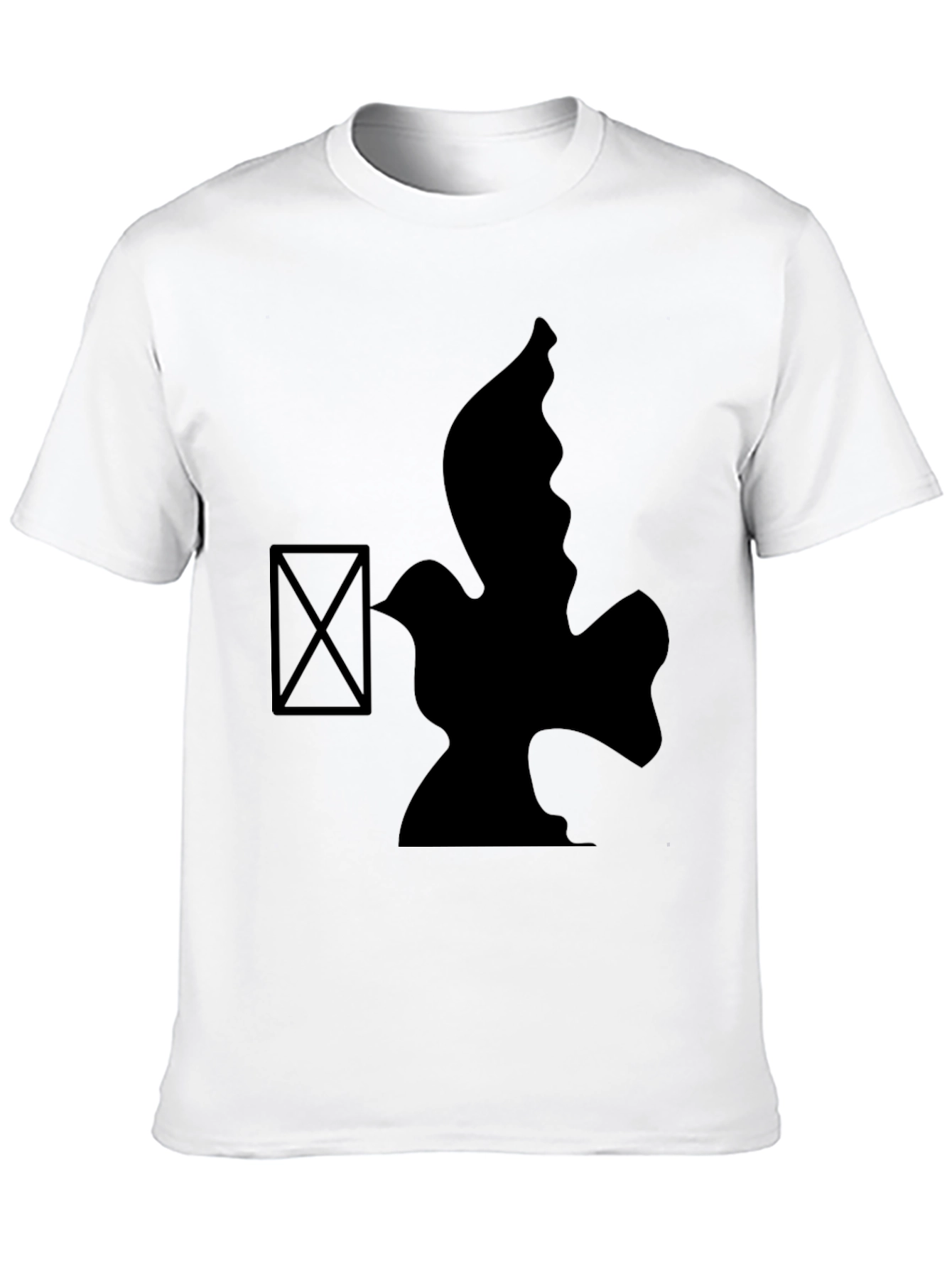Black Dove Graphic Tee - Stylish Comfort