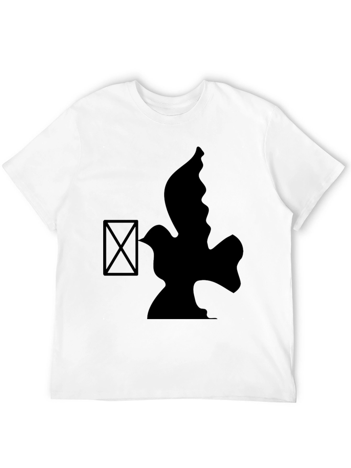 Black Dove Graphic Tee - Stylish Comfort