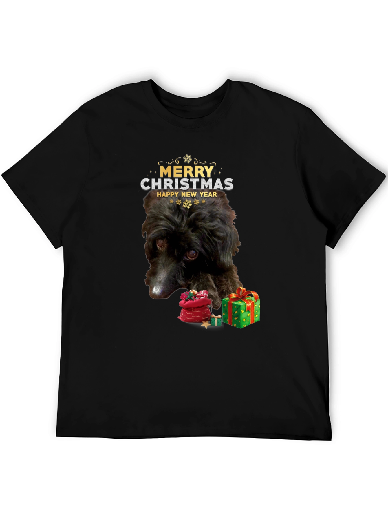 Festive Dog Christmas T-Shirt