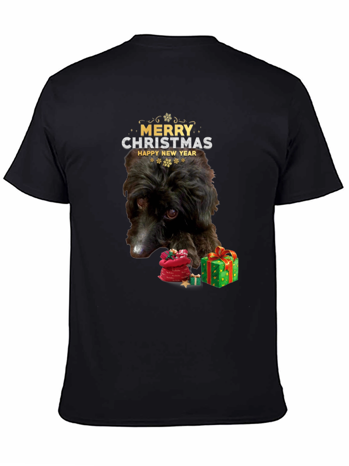 Festive Dog Christmas T-Shirt