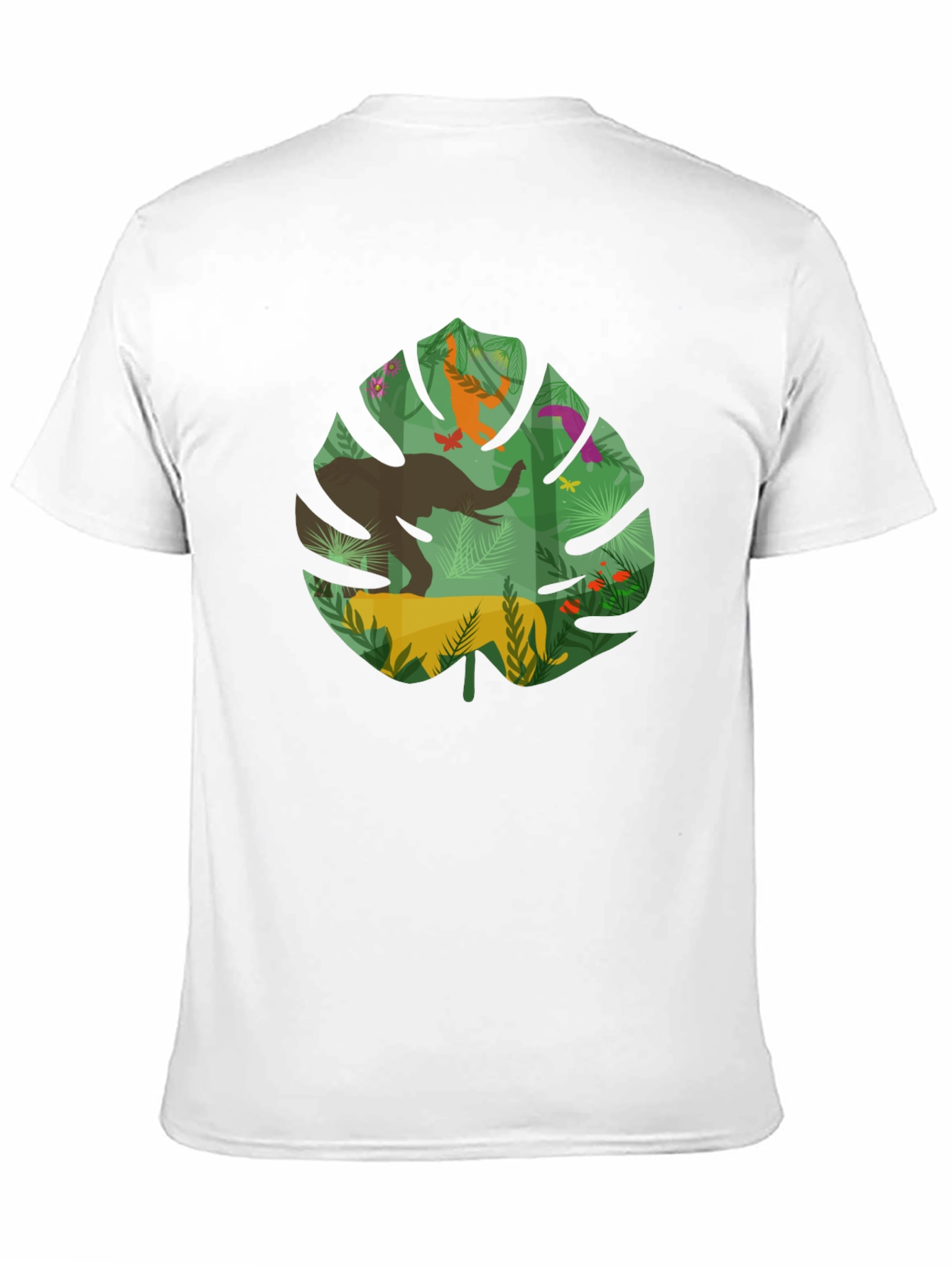 Jungle Leaf Graphic T-Shirt