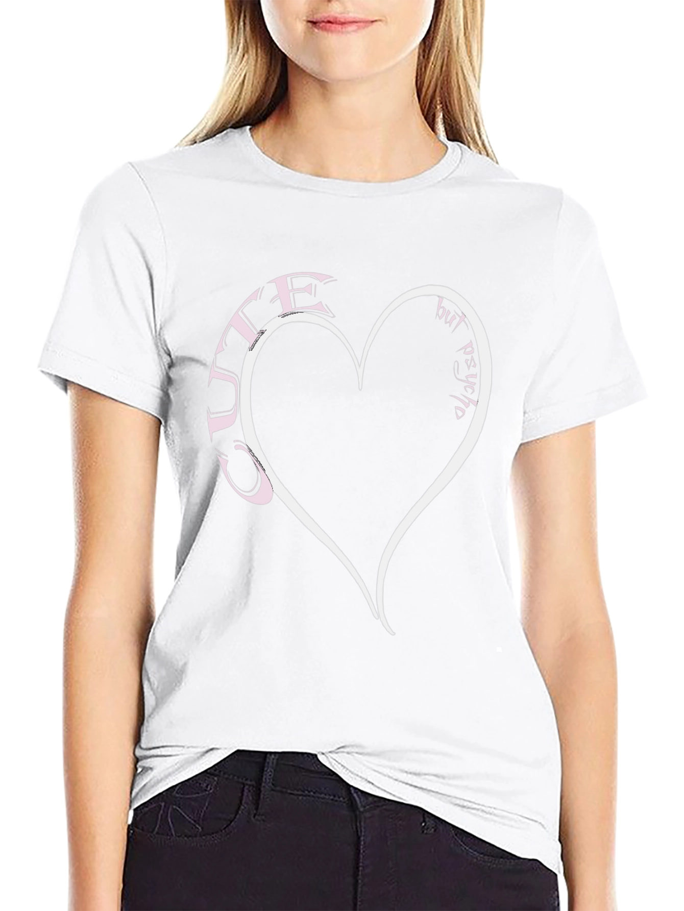 Cute but Psycho Heart T-Shirt