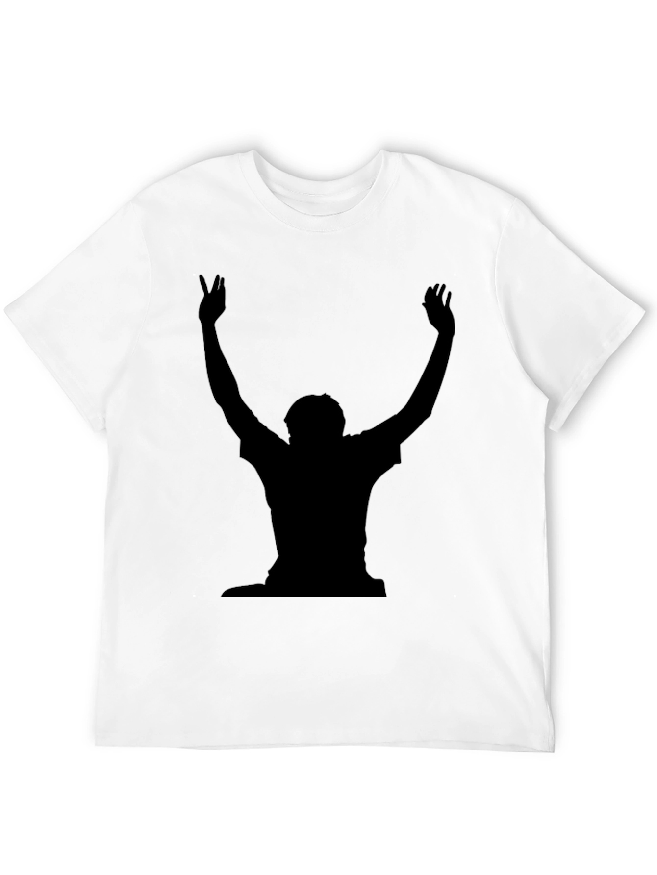Silhouette Graphic T-Shirt - Black