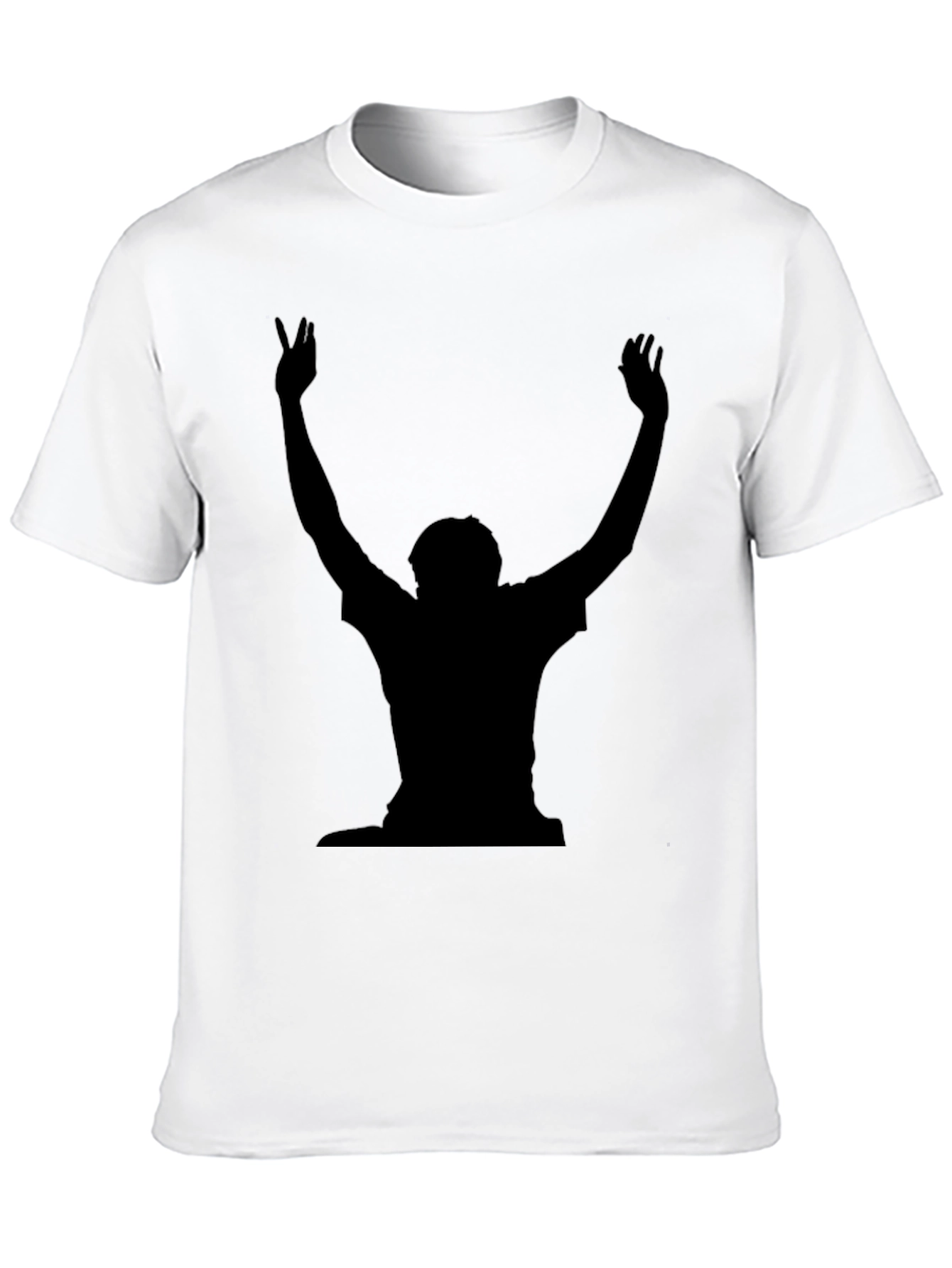 Silhouette Graphic T-Shirt - Black