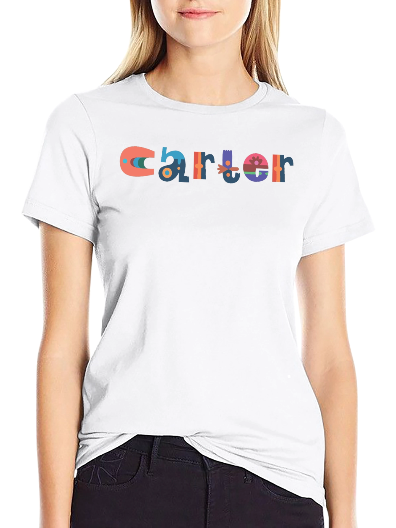 Carter Colorful Graphic T-Shirt