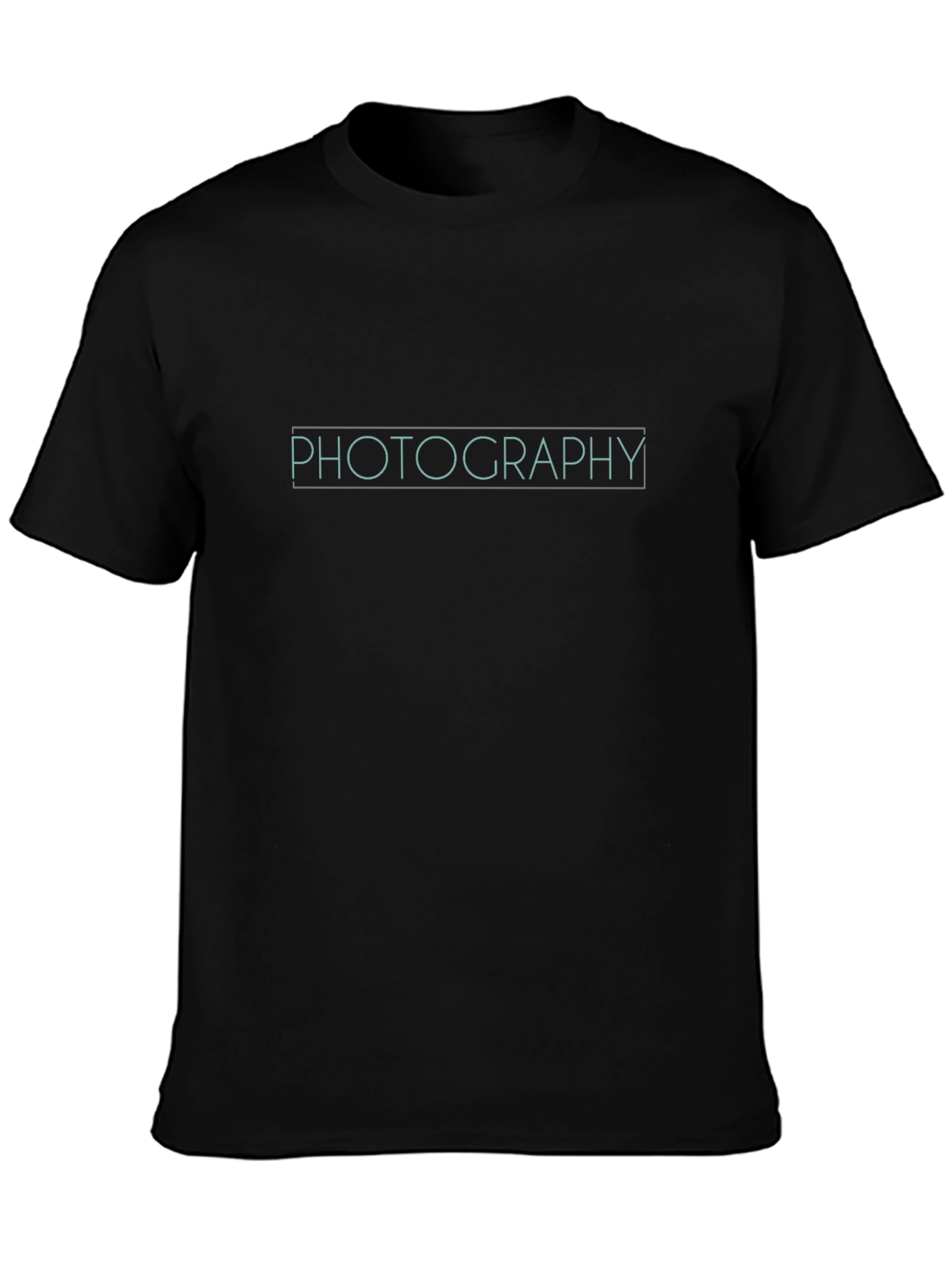 Photography Graphic Black T-Shirt