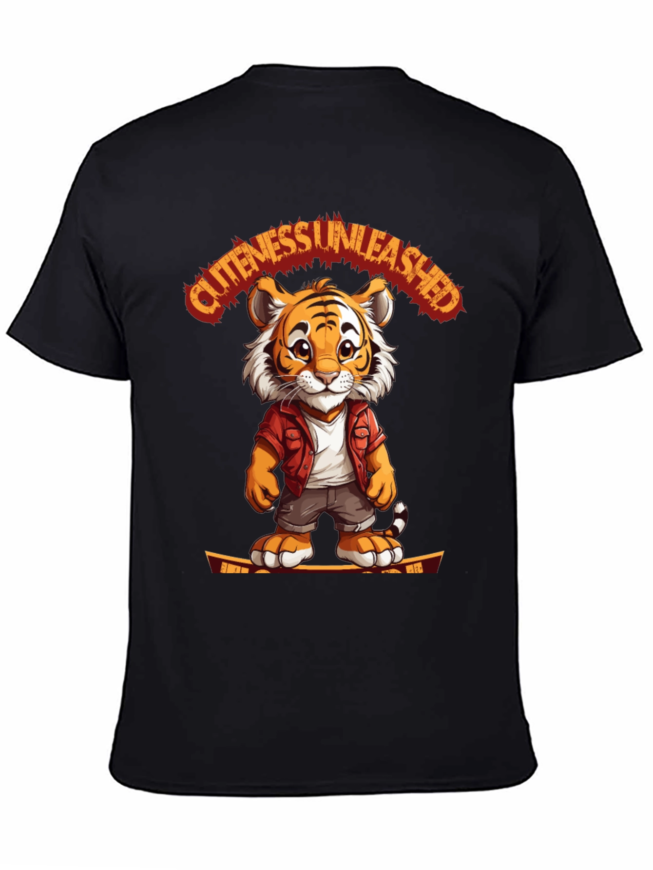 Cute Tiger Graphic Tee - Unleash the Cuteness!
