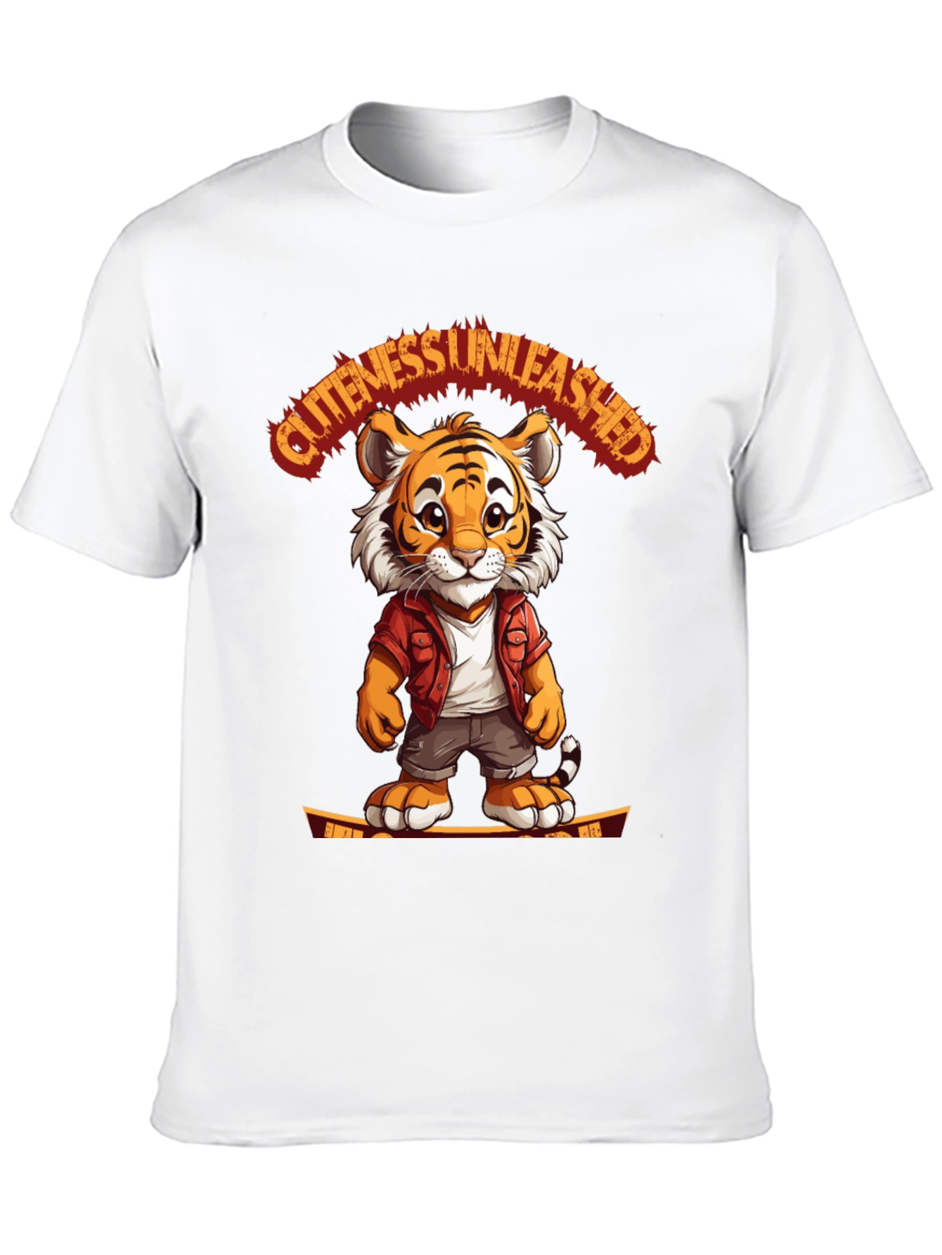 Cute Tiger Graphic Tee - Unleash the Cuteness!