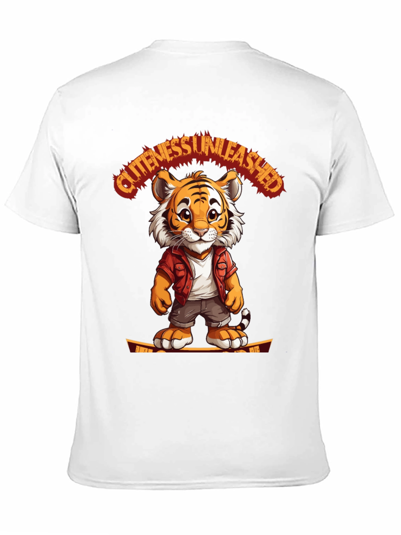 Cute Tiger Graphic Tee - Unleash the Cuteness!